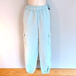 DSG (Dicks Sporting Goods) Cargo Woven Pant/Joggers, Small, In Pale Seaglass
